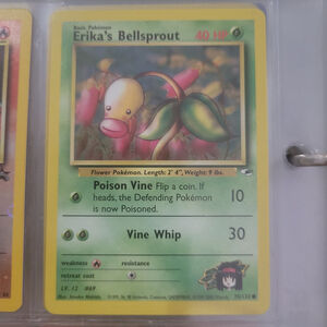 Pokemon Card Erika's Bellsprout